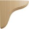 Ekena Millwork 1 3/4"W x 5 1/2"D x 5 1/2"H Eaton Wood Bracket, Cherry BKTW02X06X06EACH - alternate 2